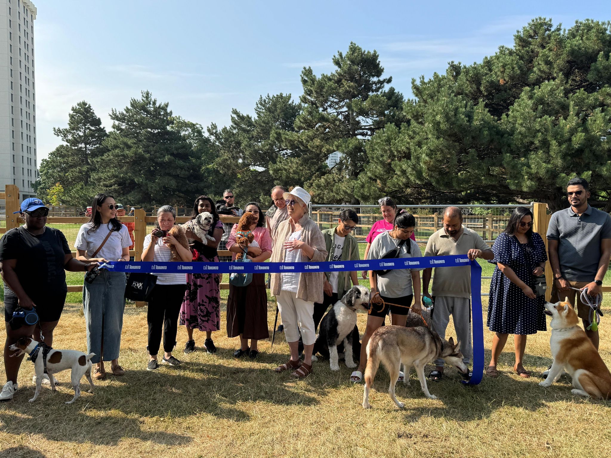 Opening of the New Off-Leash Dog Park (Parkway Forest Community)