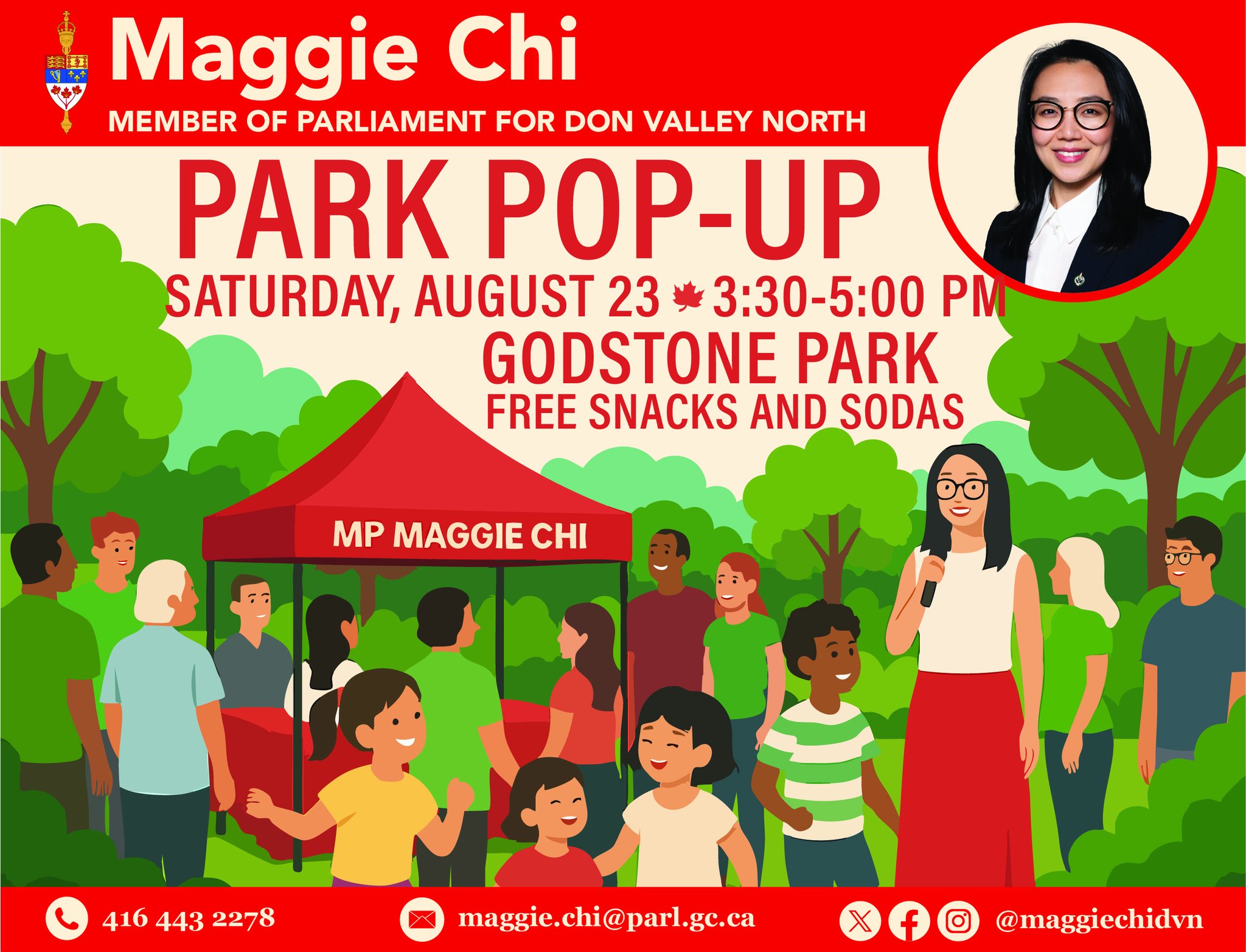 Park Pop-Up at Godstone Park on Saturday August 23