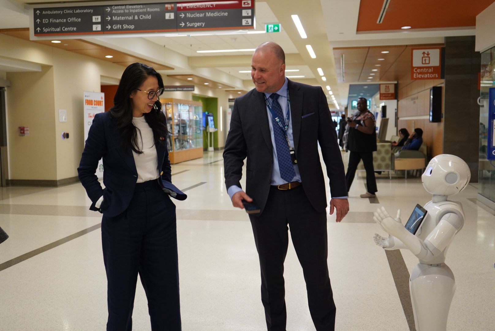 Visiting Humber River Health’s Command Centre and Digital Health Innovations