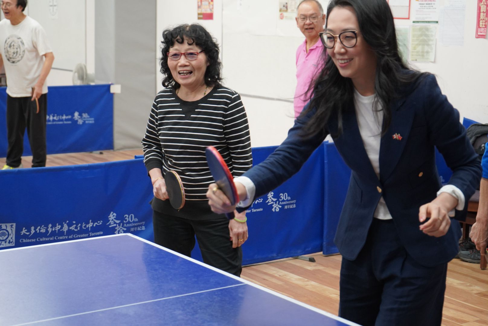 Visiting the Active Living Centre at the Chinese Cultural Centre of Greater Toronto