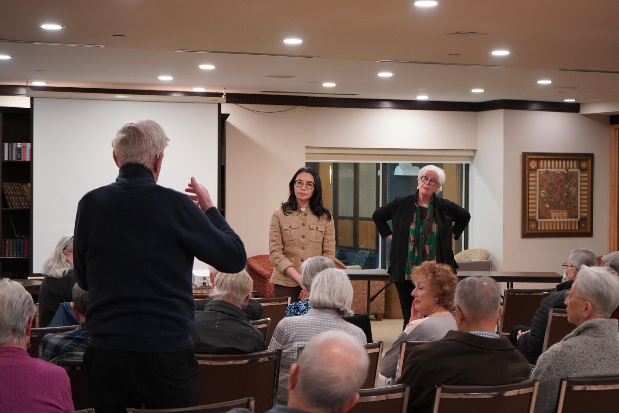 Meeting with Residents at Skymark Condos in Don Valley North
