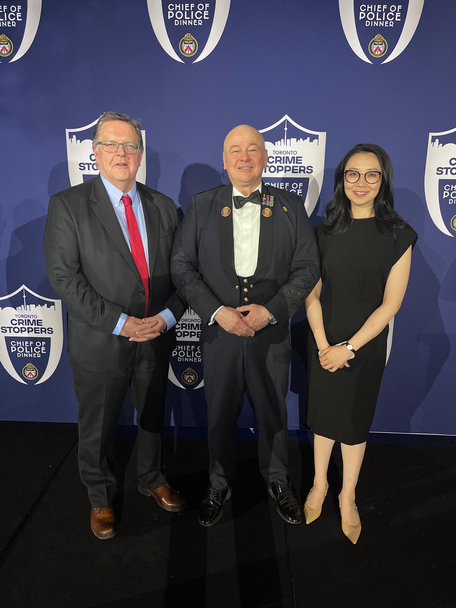 Attending the 28th Annual Chief of Police Dinner