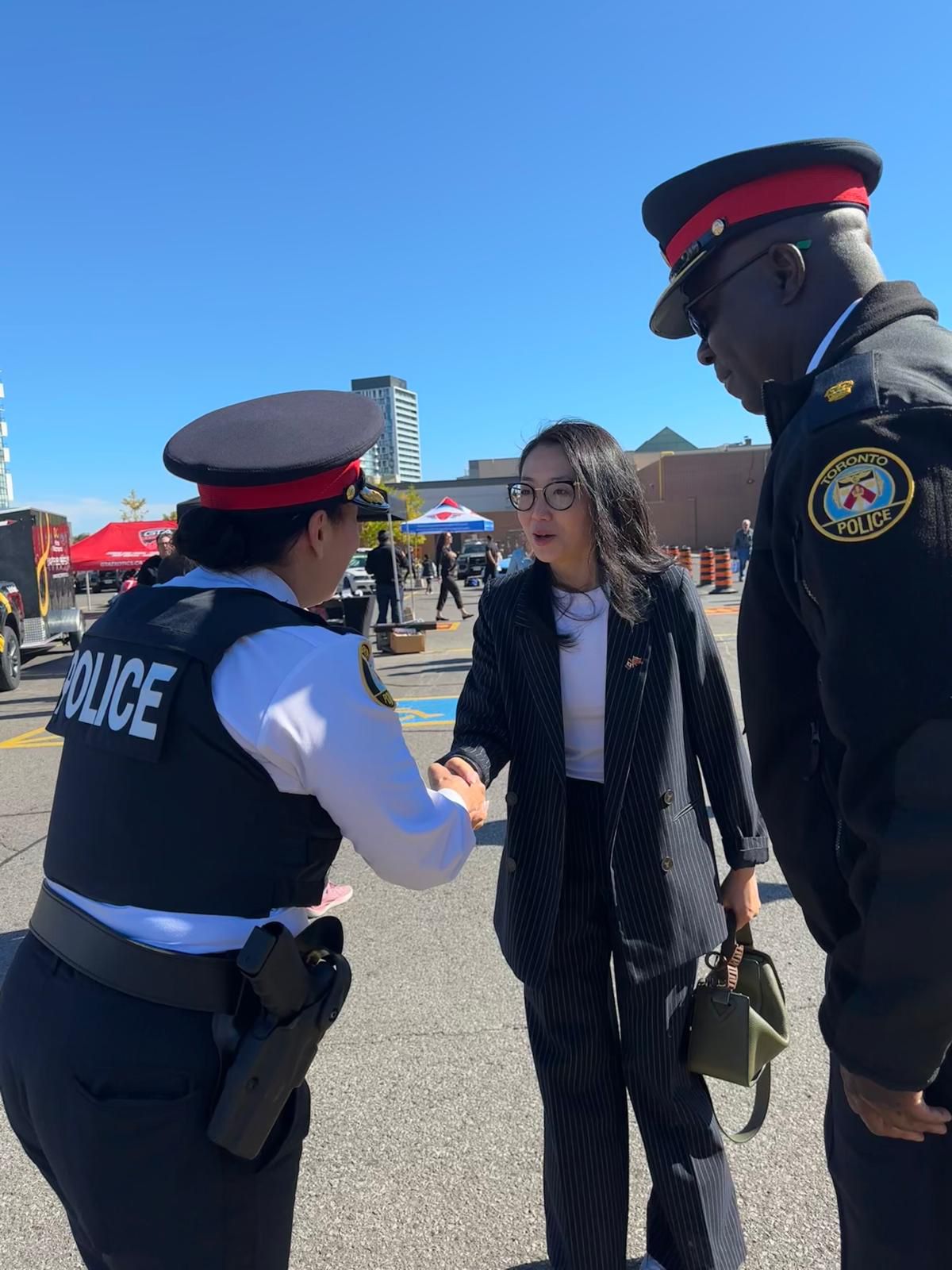 Recognizing Law Enforcement in Don Valley North During National Police Week